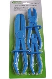 3 Piece Hose Block Off Clamps